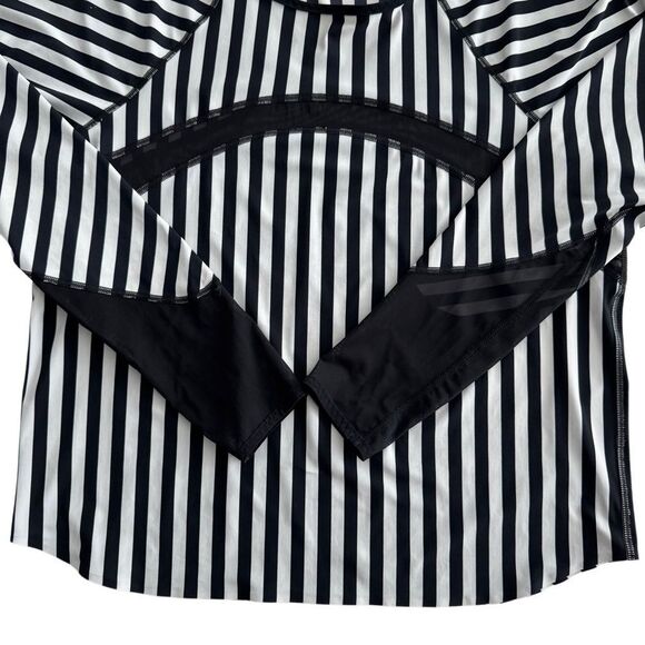 ..Lululemon Water: Sun Runner Long Sleeve Narrow Bold Stripe Vertical Pr… - Picture 12 of 12